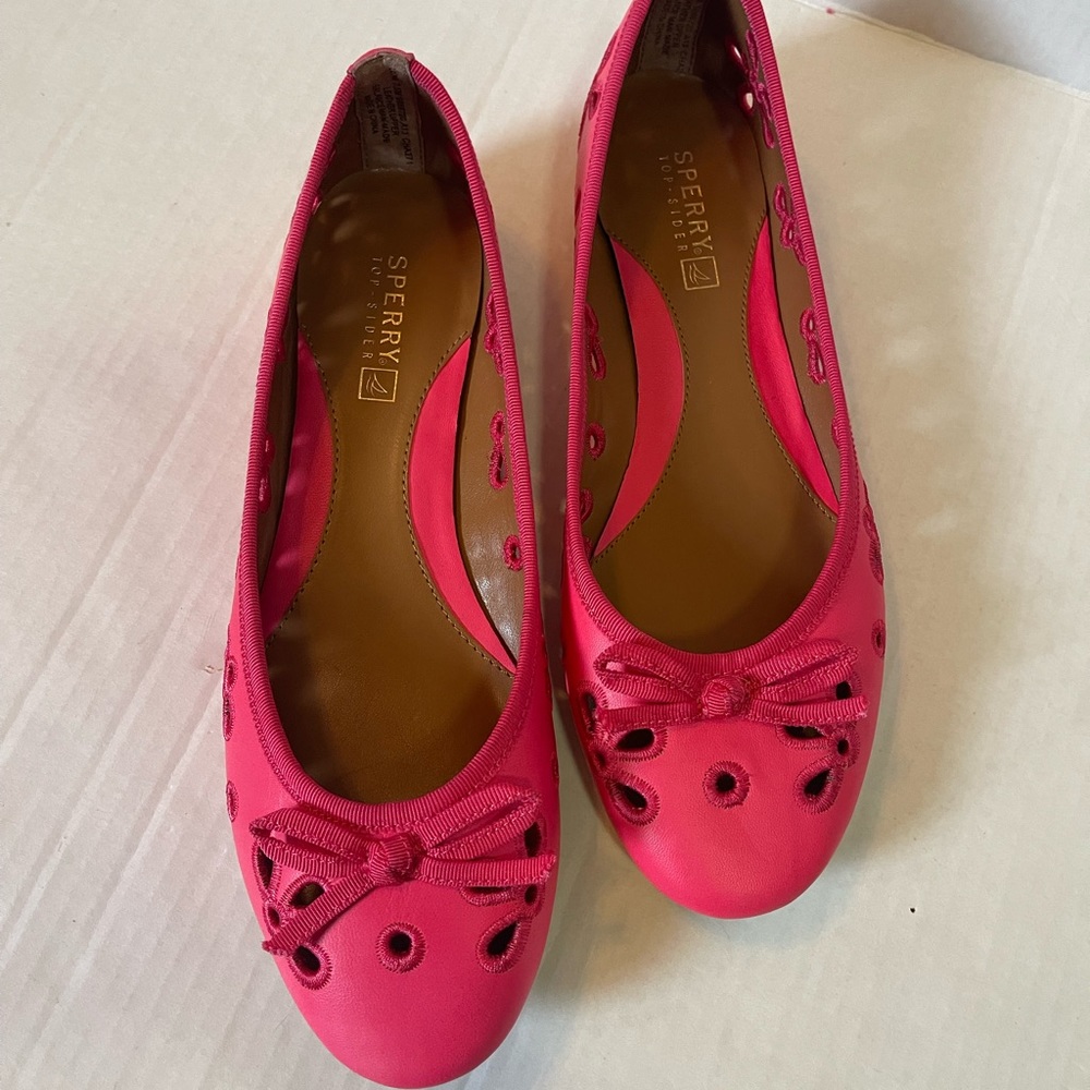 Sperry Top-Siders Flats 7.5 Size Like New